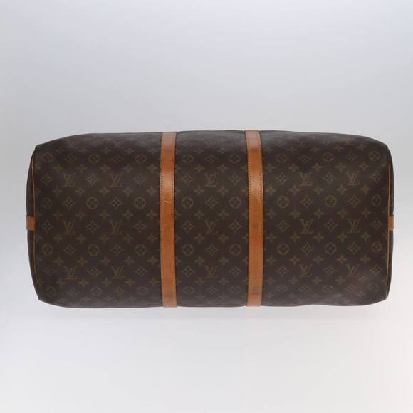 LOUIS VUITTON Monogram Keepall Bandouliere 60 Boston Bag M41412 LV Auth 102497 - Picture 5 of 16